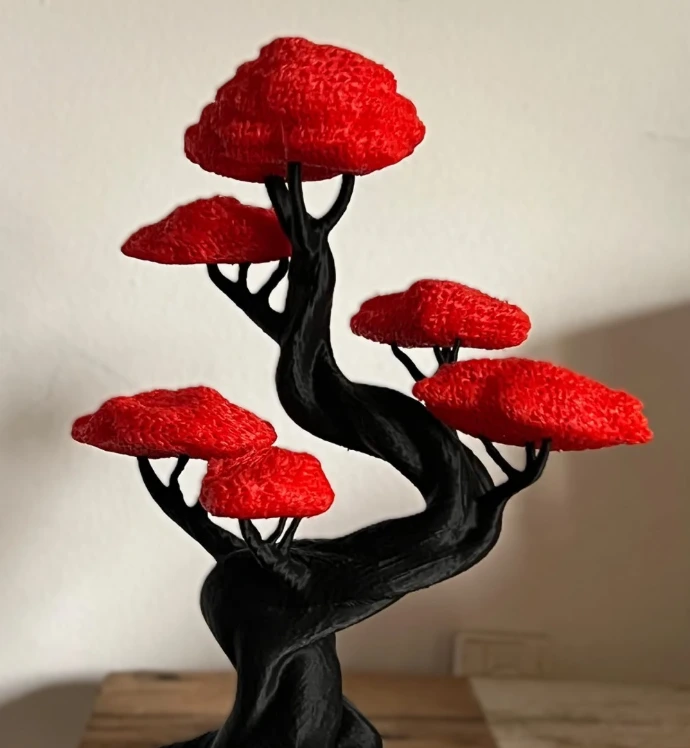 Figura decorativa bonsai