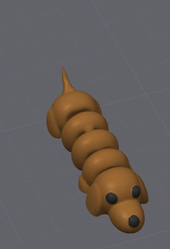 [KLPS-01] Perro Salchicha Flex Mini