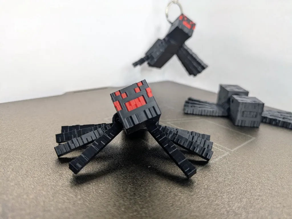 [KLM-08] Araña Minecraft