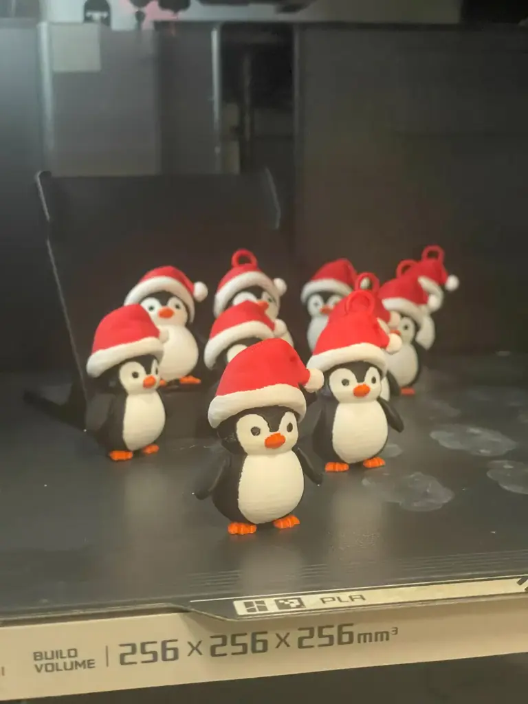 Pingüinos Navidad