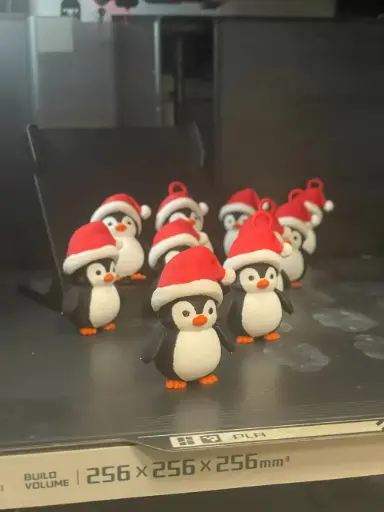 Pingüinos Navidad
